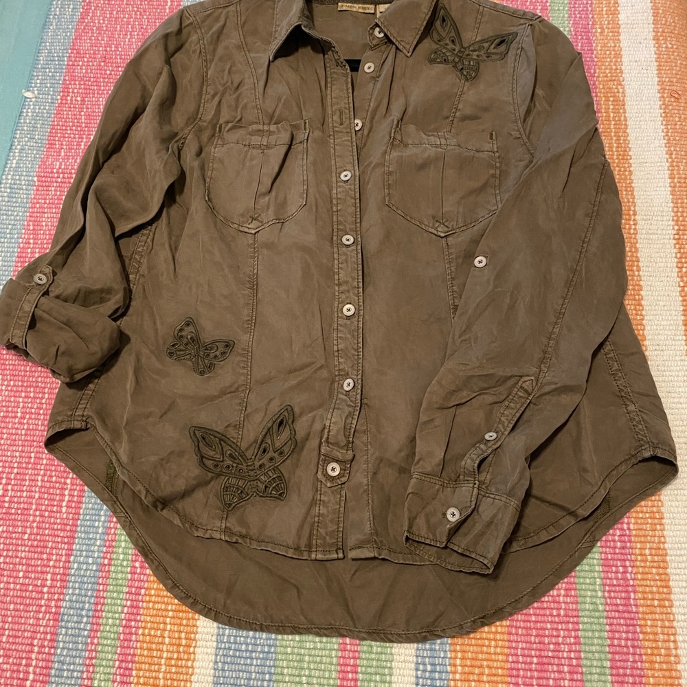 Holding Horses - By Anthropologie - Butterfly  Blouse